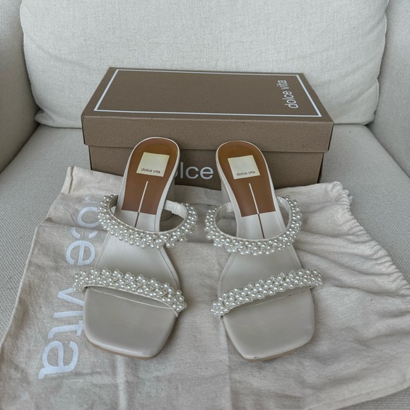 Dolce Vita Pearl Heels - Size 7.5 - Picture 2 of 3
